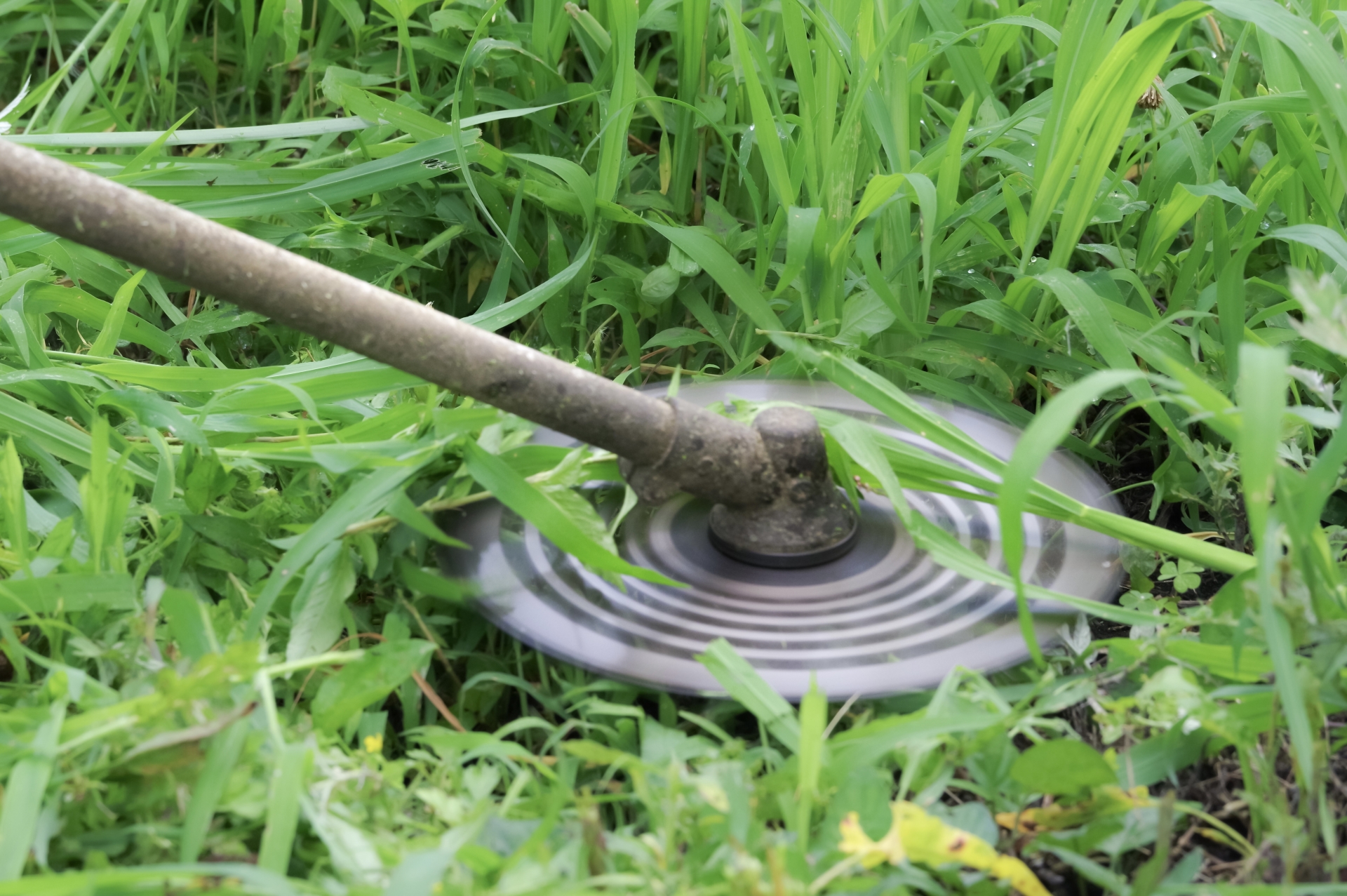 石・草刈り機